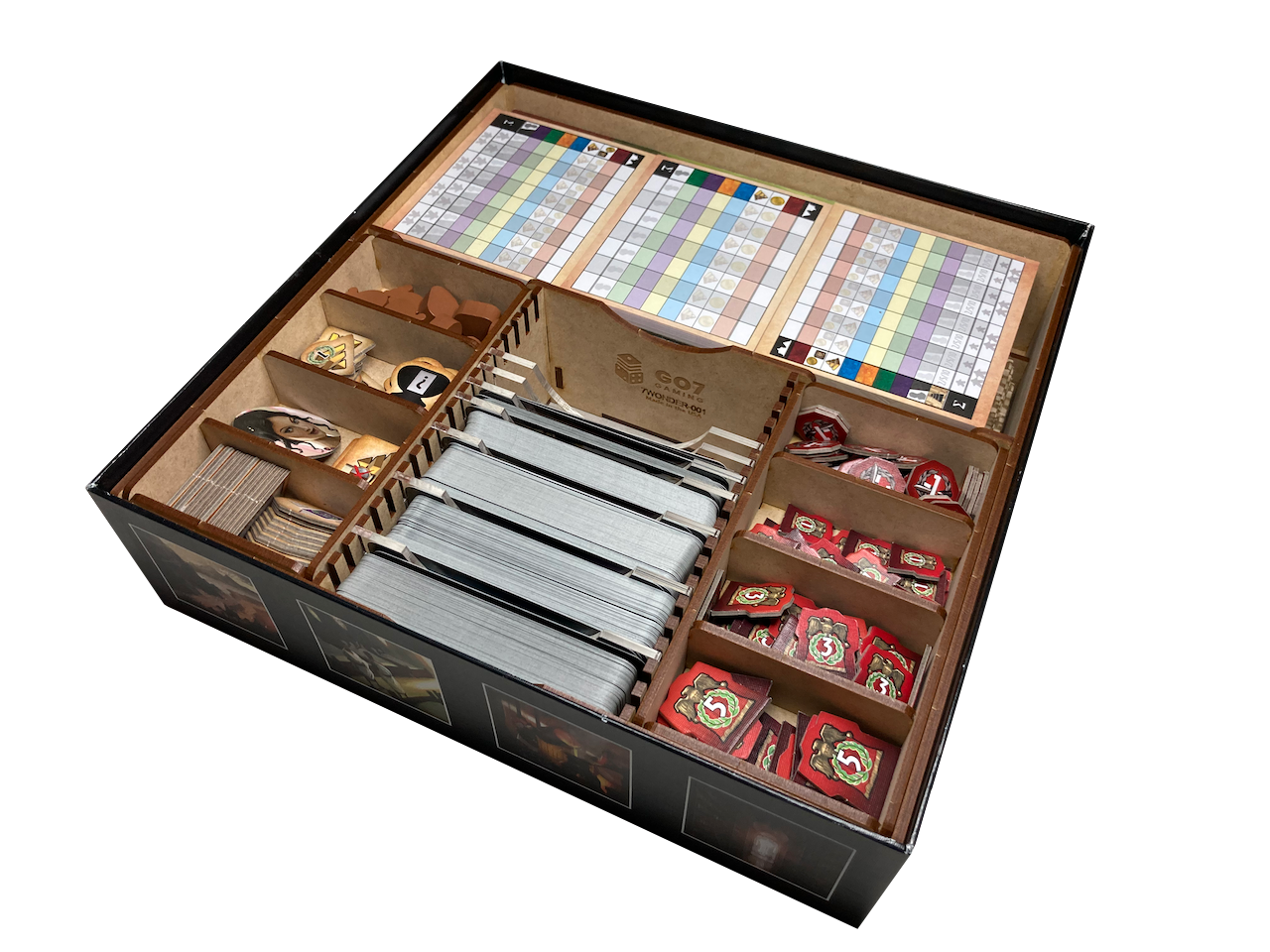 Assembled 7 Wonders Organizer