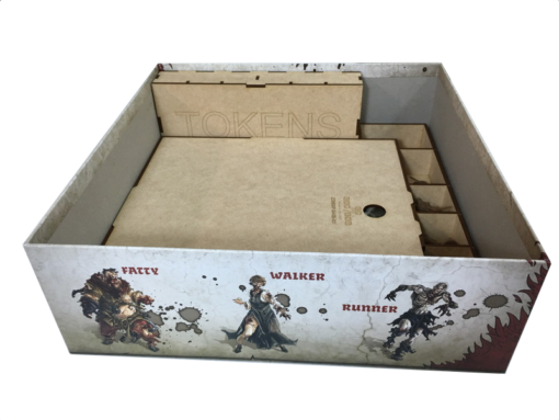 Zombicide Black Plague 8x Wooden Crate Objective Board Game 